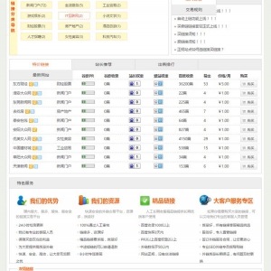 Thinkphp友情链接交易平台源码 仿阿里微微交易源码